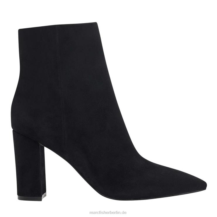 de Marc Fisher Frauen Ulani-Stiefel mit Absatz schwarzes Wildleder 868L87
