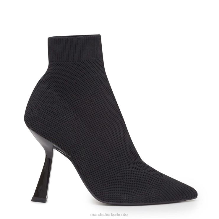 de Marc Fisher Frauen Umair-Stiefel mit Absatz schwarzer Strick 868L8119