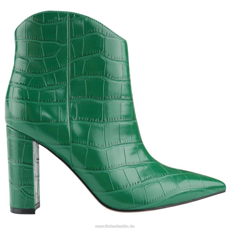 de Marc Fisher Frauen Western-Stiefel von Lezari mit Absatz grünes Kroko 868L866