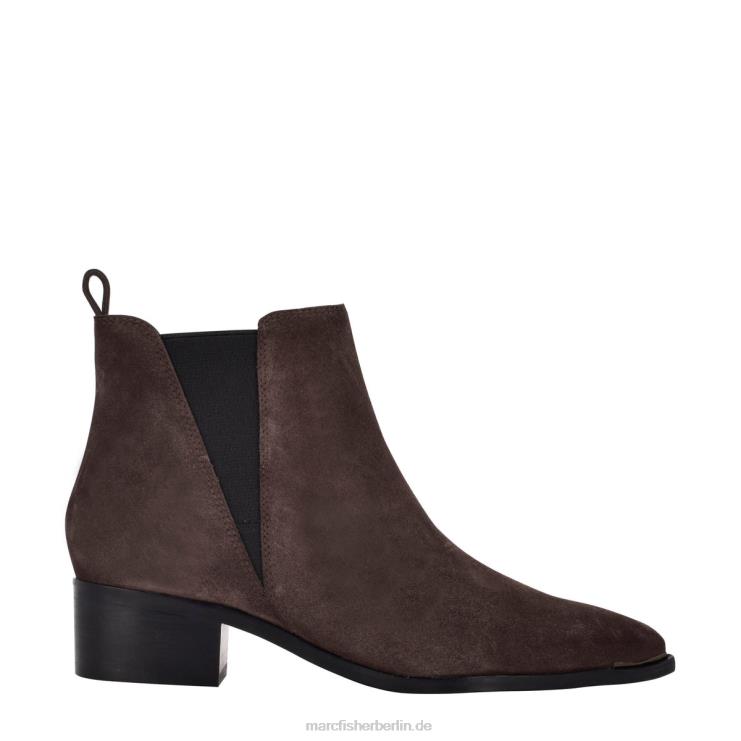de Marc Fisher Frauen Yale Chelsea Bootie mit spitzer Zehenpartie dunkelbraunes Wildleder 868L8128