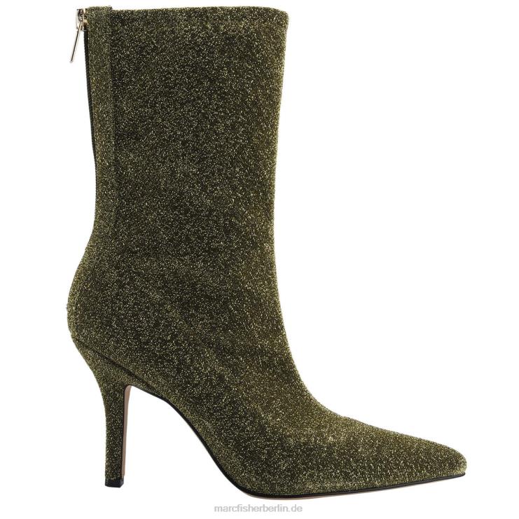de Marc Fisher Frauen luftige Stiefeletten mit Absatz Goldglitter 868L871