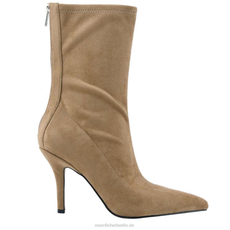 de Marc Fisher Frauen luftige Stiefeletten mit Absatz cognacfarbenes Wildleder 868L833