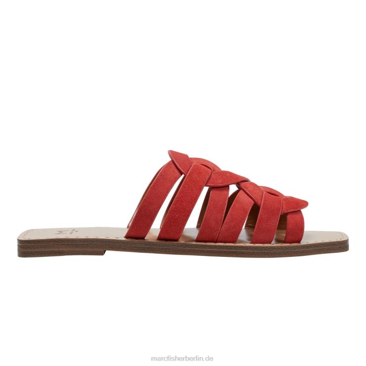 de Marc Fisher Frauen Flache Kimiko-Sandale mittelrosa 868L8309