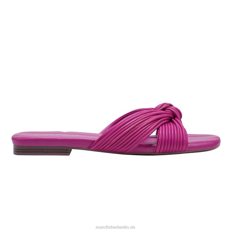 de Marc Fisher Frauen Flache Laury-Sandale mittelrosa 868L8310