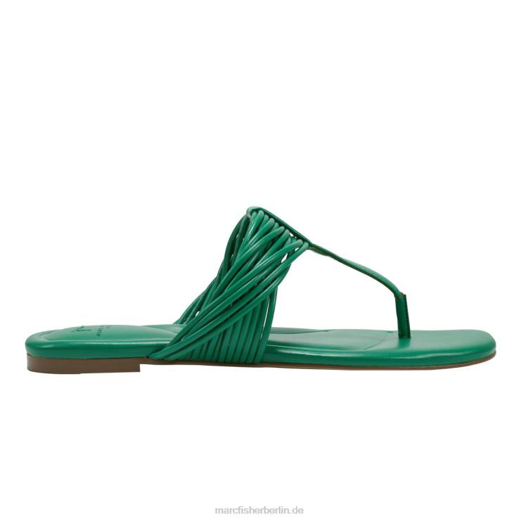 de Marc Fisher Frauen Tanya flache Sandale Grün 868L8286