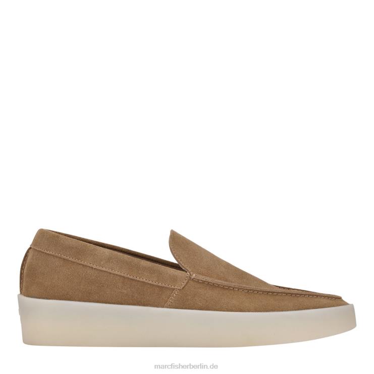 de Marc Fisher Männer Connor-Loafer Taupefarbenes Wildleder 868L8728