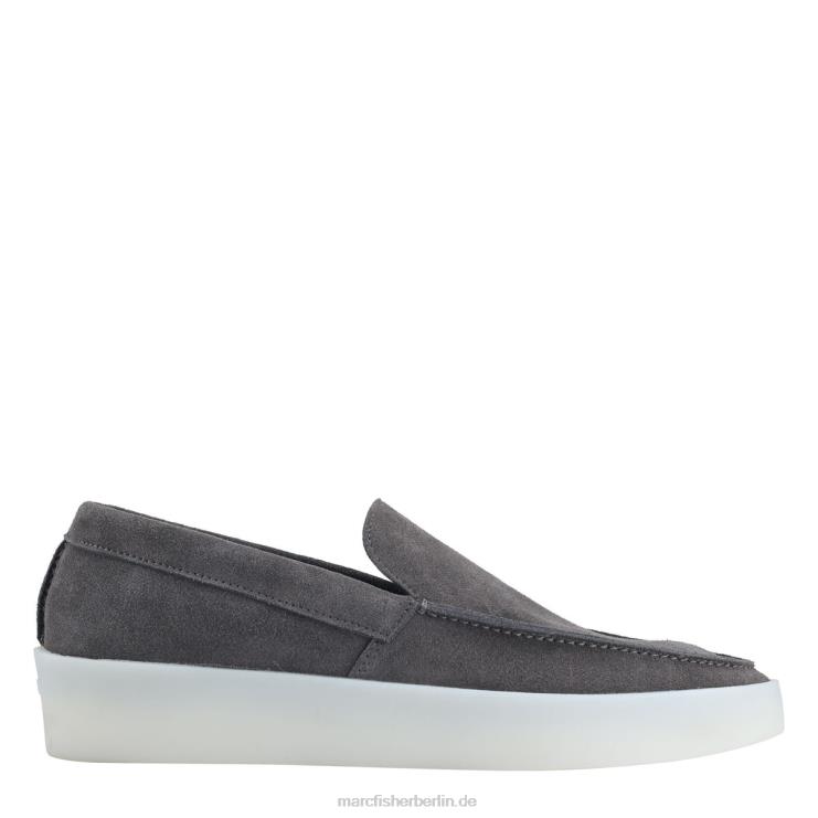 de Marc Fisher Männer Connor-Loafer dunkelgraues Wildleder 868L8730