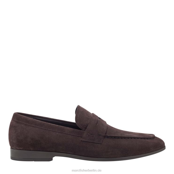 de Marc Fisher Männer Noah-Kleid-Loafer braunes Wildleder 868L8720